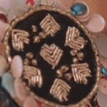 Chevy Circle 2 Earrings-Black