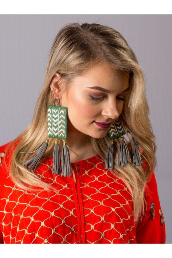 Chevy Stripe Earrings