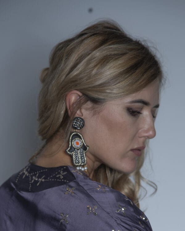 Hamsa 2 Earrings - Image 12