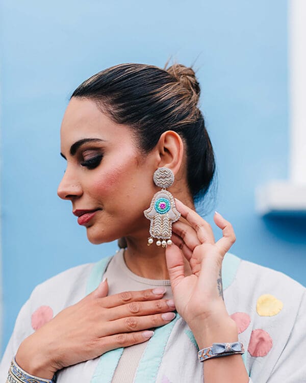 Hamsa 2 Earrings - Image 9