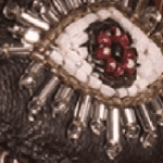 Nazar 5 Earrings-Black