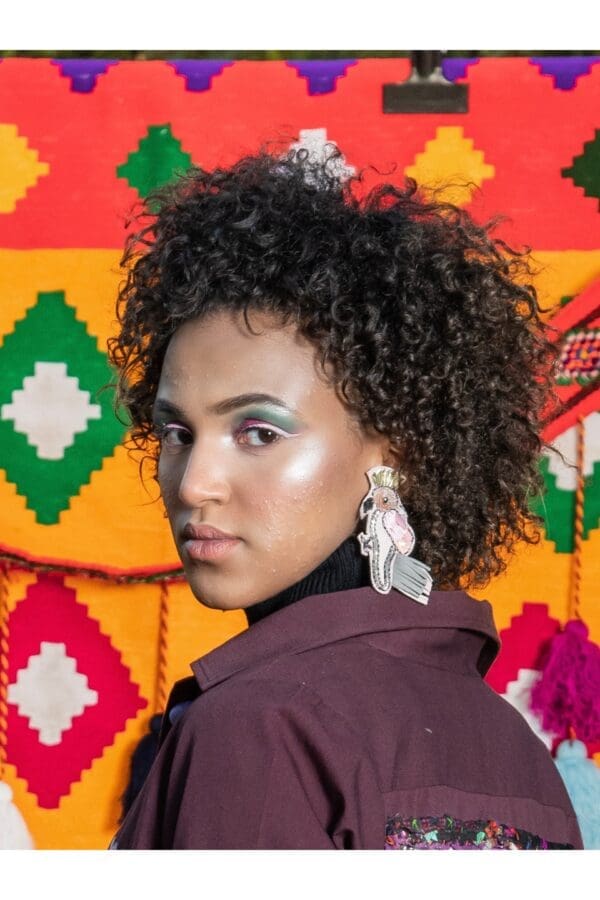 Trop Cacatua Earrings - Image 6