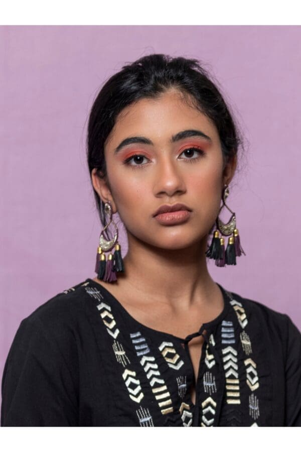 ZT Moon Earrings - Image 4
