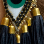 Nazar-Earrings-White-Black