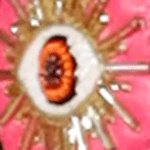 Nazar Earrings - Pink