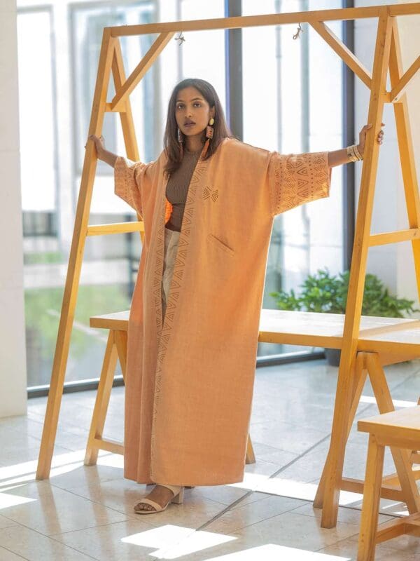 Petra Abaya Peach