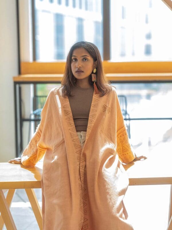 Petra Abaya Peach - Image 3